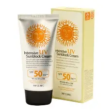 3W Clinic Intensive UV Sunblock Cream-SPF50+ PA+++70ml - Image 4